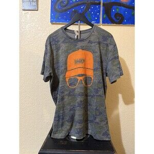 Hardy Unisex Adult XL Cotton Poly Blend Camo Concert T-shirt Band Shirt